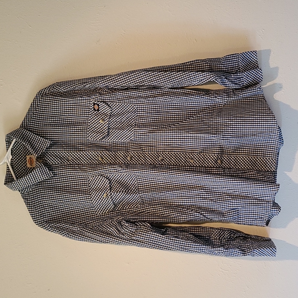 Dickies Gingham Button Up